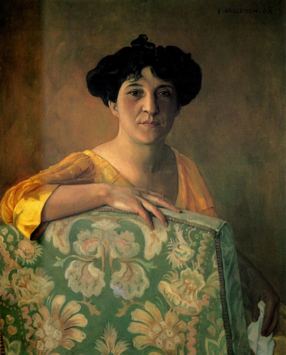 Félix Vallotton - 321, Ritratto di Gabrielle Vallotton